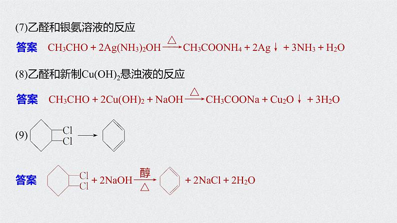 2021高考化学一轮复习 第十章 本章重要有机物之间的转化关系第6页