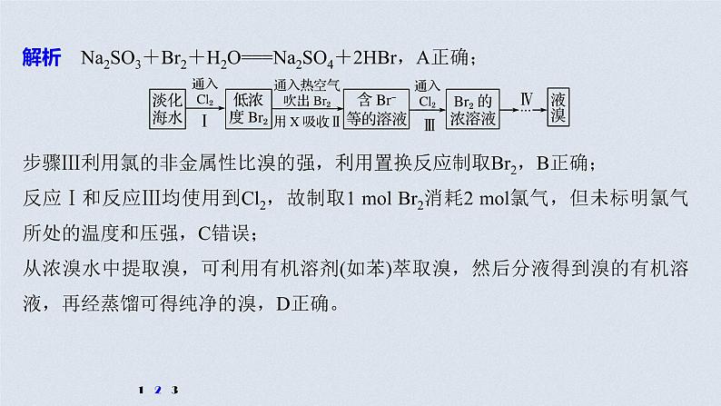 2021高考化学一轮复习 第四章 专题突破15 提取卤素单质的化工流程08