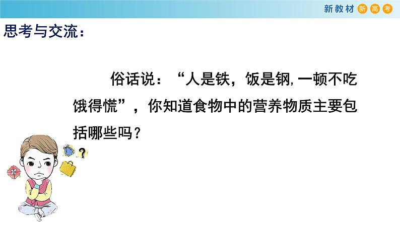 人教版高中化学新教材 必修第二册 7.4 基本营养物质 课件（2）02