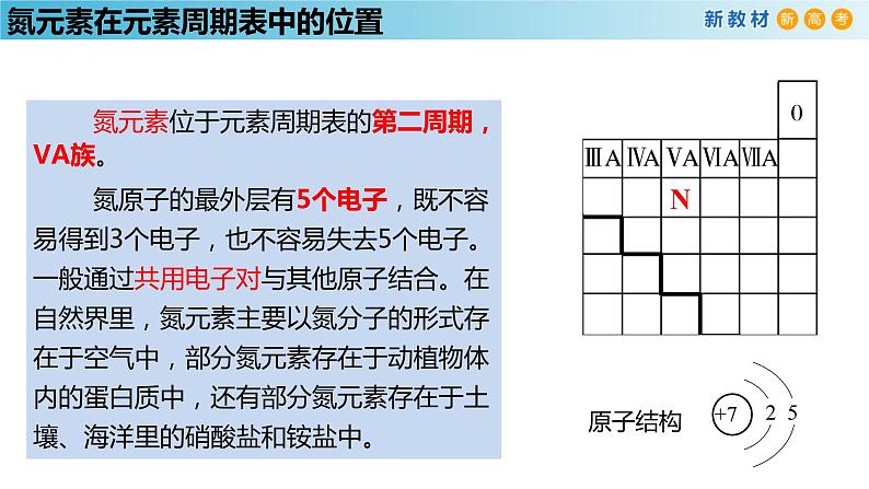 化学新教材 人教版高中化学必修第二册5.2.1 氮气与氮的固定 一氧化氮和二氧化氮 课件04