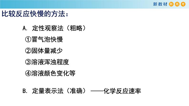 化学新教材 人教版高中化学必修第二册6.2.1 化学反应速率 课件（2）03