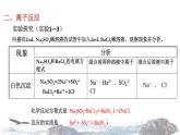 化学新教材人教版高中化学必修第一册1.2  离子反应 课件