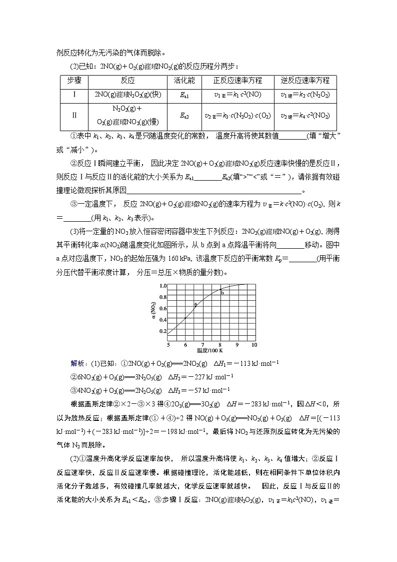 2020届高考化学二轮复习教师用书：微专题八化学反应原理综合03