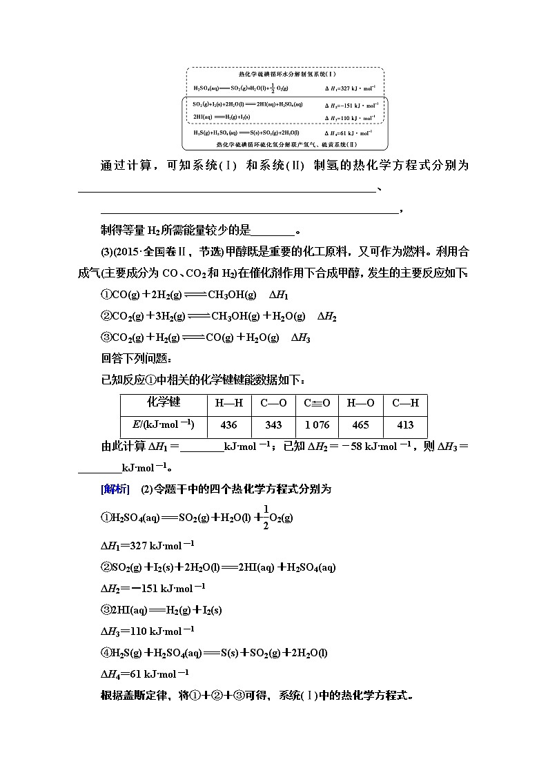 2020版化学二轮人教版教师用书：第1部分专题4化学能与热能、电能的相互转化第3页