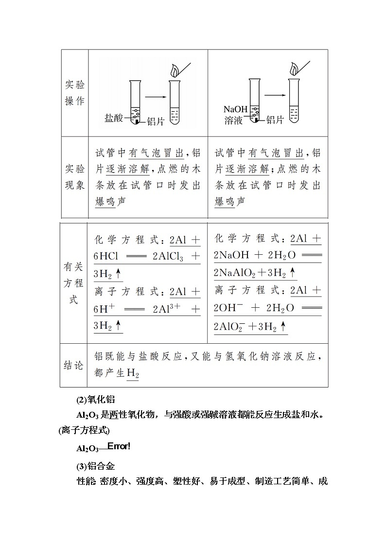 2019—2020学年新教材课标版高中化学必修第一册教师用书：3-2-1第一课时　金属材料03