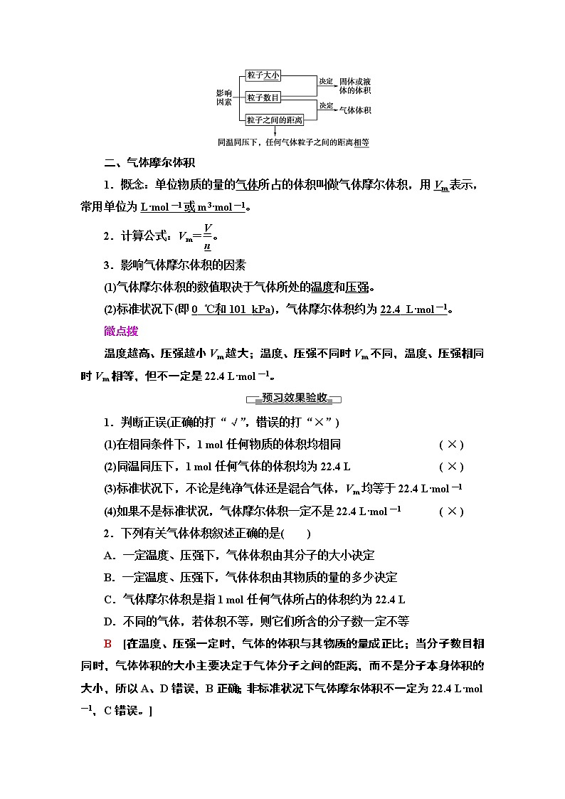 2020-2021学年化学苏教版必修1教师用书：专题1第1单元第3课时　物质的聚集状态02