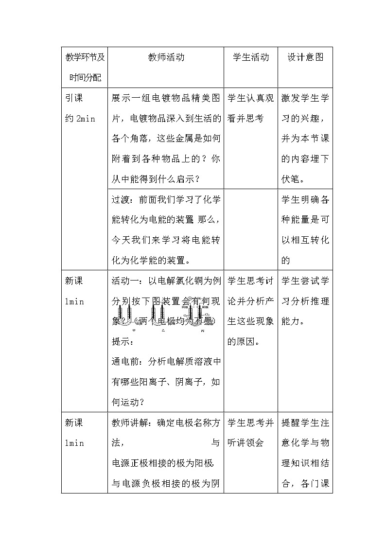 陕西省蓝田县焦岱中学人教版高中化学选修四4.3电解池教案102