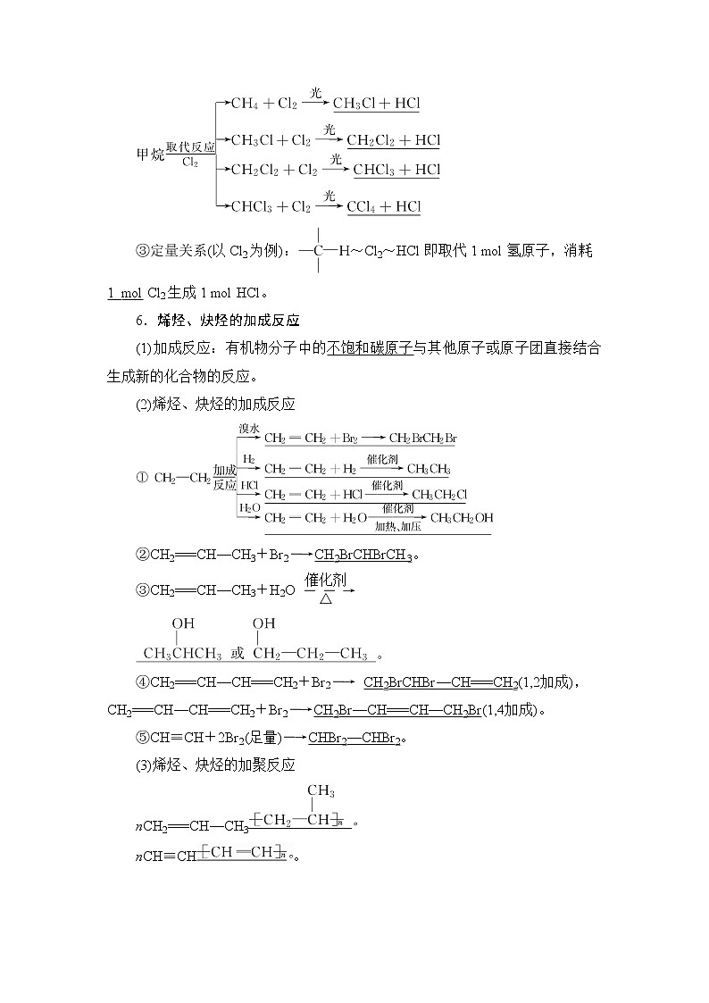 2021版新高考化学一轮鲁科版教师用书：第8章第2节重要的烃第3页