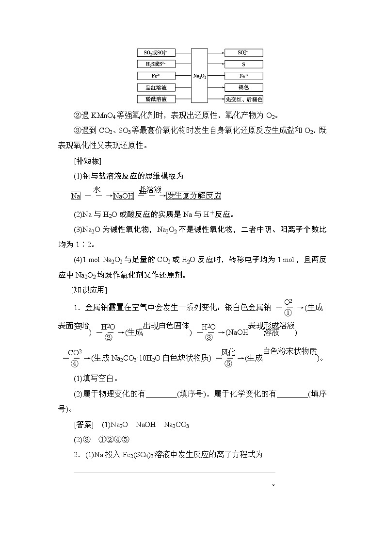 2021高三化学人教版一轮教师用书：第3章第1节钠及其化合物03