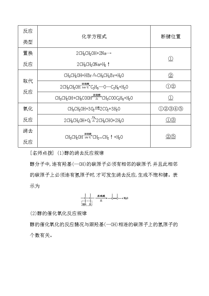 2021高考化学鲁科版一轮复习教师用书第九章第3课时　醇　酚　醛第2页