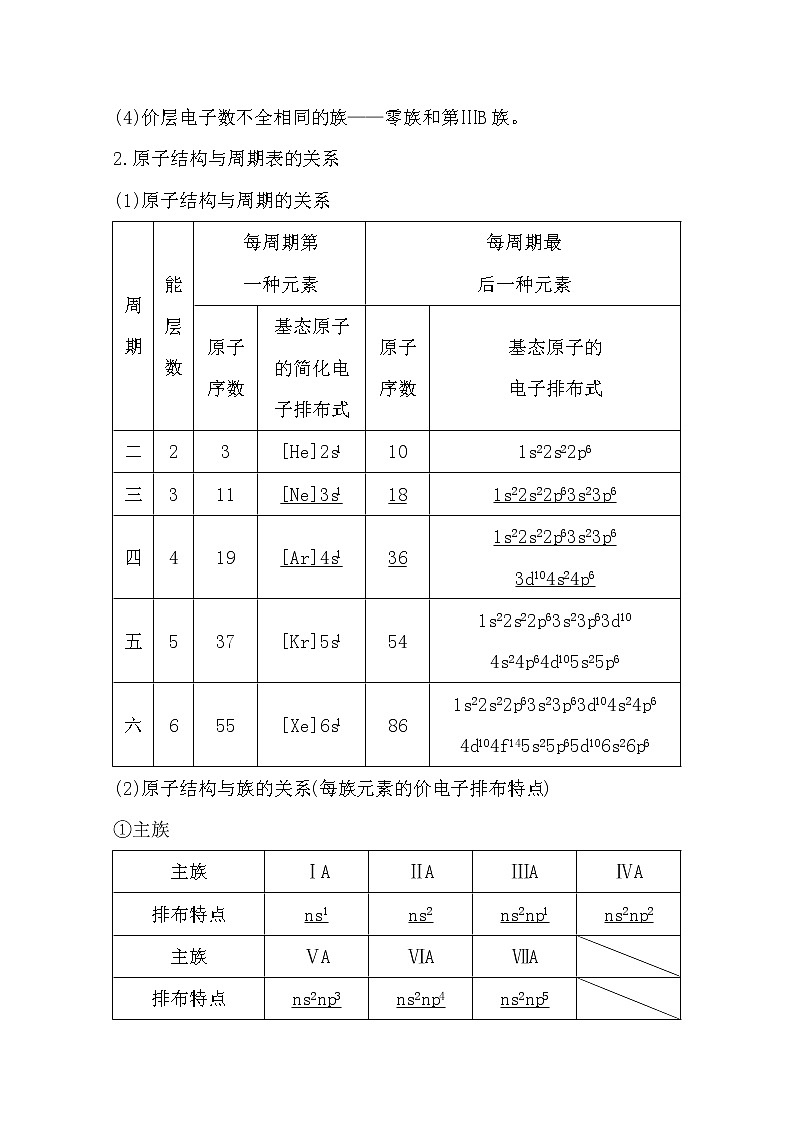 2021高考化学鲁科版一轮复习教师用书第五章第2课时　元素周期表和元素周期律02