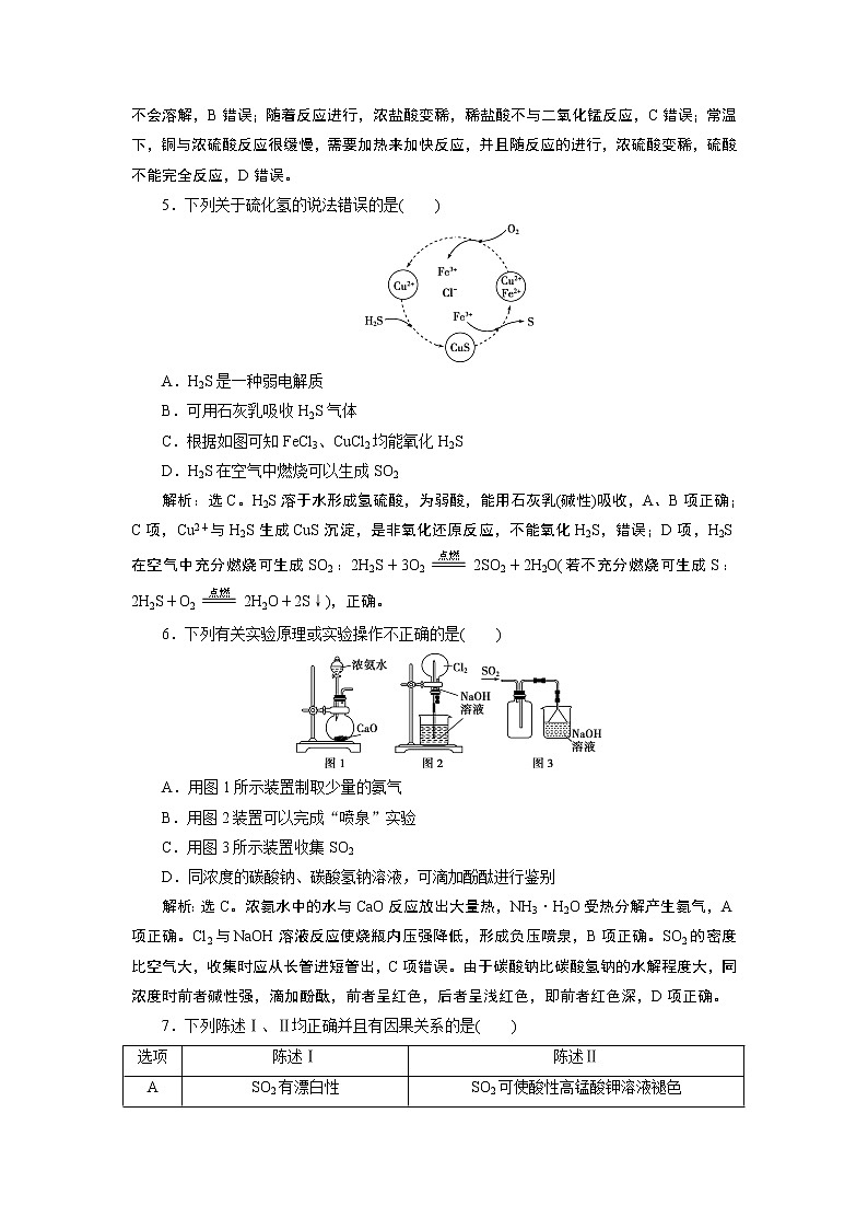 2019版高考化学一轮精选教师用书苏教专用：专题45专题综合检测（四）02