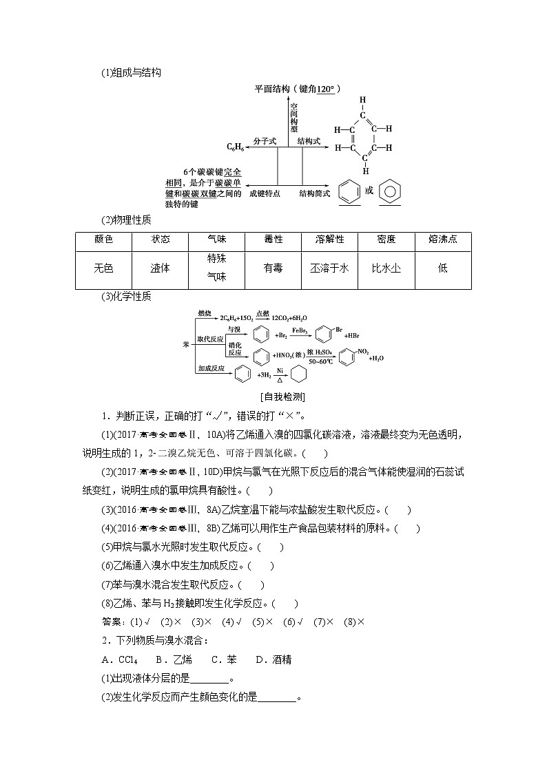 2019版高考化学一轮精选教师用书苏教专用：专题91第一单元　化石燃料与有机化合物03