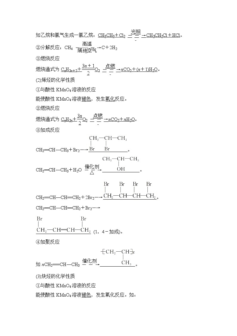 2019版高考化学创新大一轮人教全国通用版讲义：第十二章有机化学基础第2讲02