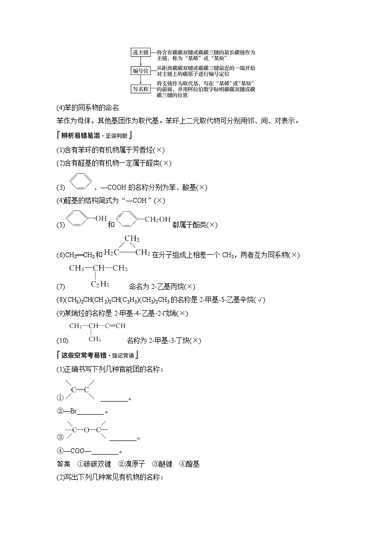 2020版化学新增分大一轮人教版（全国）讲义：第十一章有机化学基础（选考）第33讲03