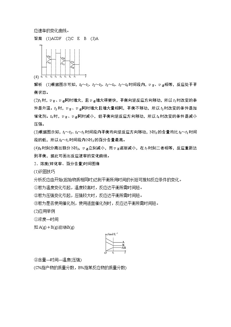 2021年高考化学一轮复习讲义 第7章 专题讲座四　常考速率、平衡图像识图策略第3页