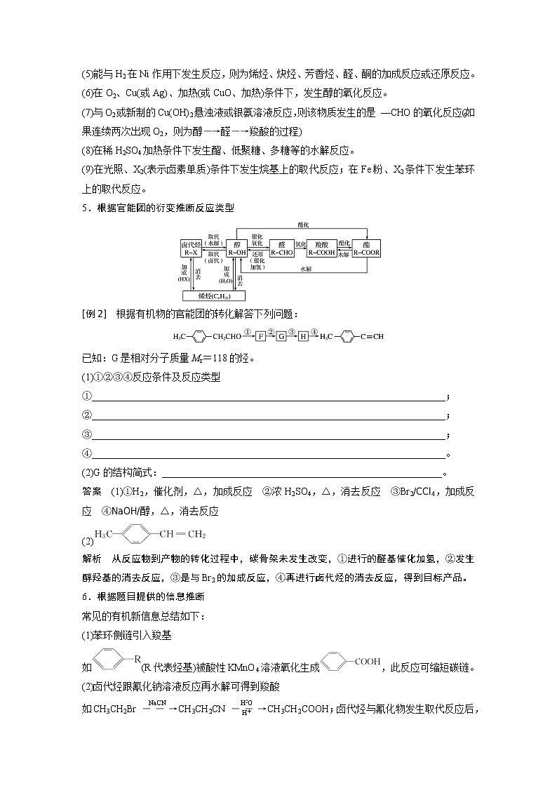 2021年高考化学一轮复习讲义 第11章 专题讲座七　有机综合推断题突破策略03