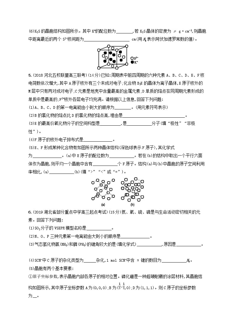 2020版高考化学大一轮复习课时规范练《40物质的聚集状态与物质性质》鲁科版(含解析)03