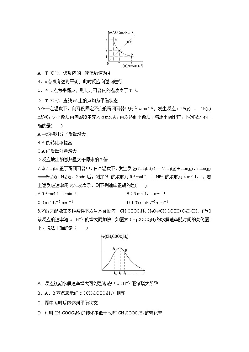 【化学】福建省厦门外国语学校2018-2019学年高二下学期第一次月考 试卷02