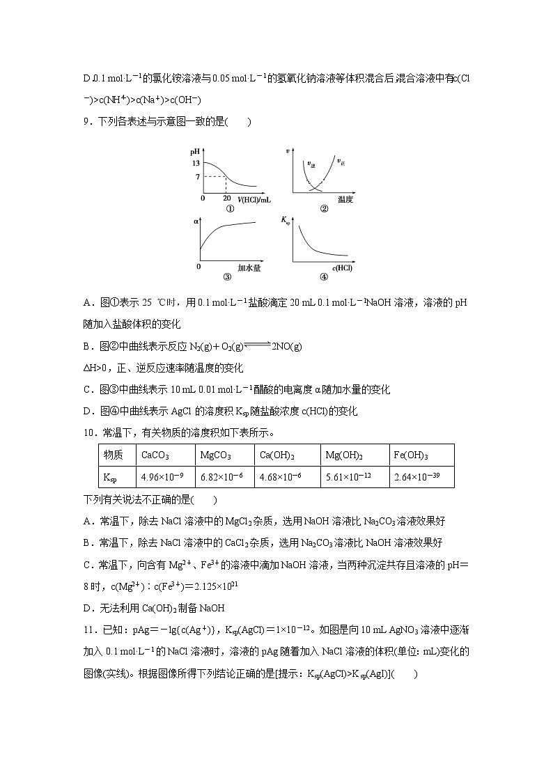 【化学】湖北省汉阳一中2018-2019学年高二上学期9月月考第3页
