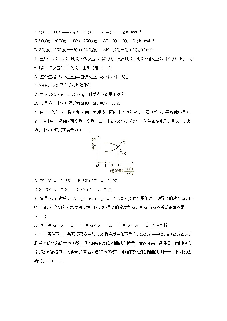 【化学】河南省淮阳县第一高级中学2018-2019学年高二上学期第三次周练（快班）试卷第2页