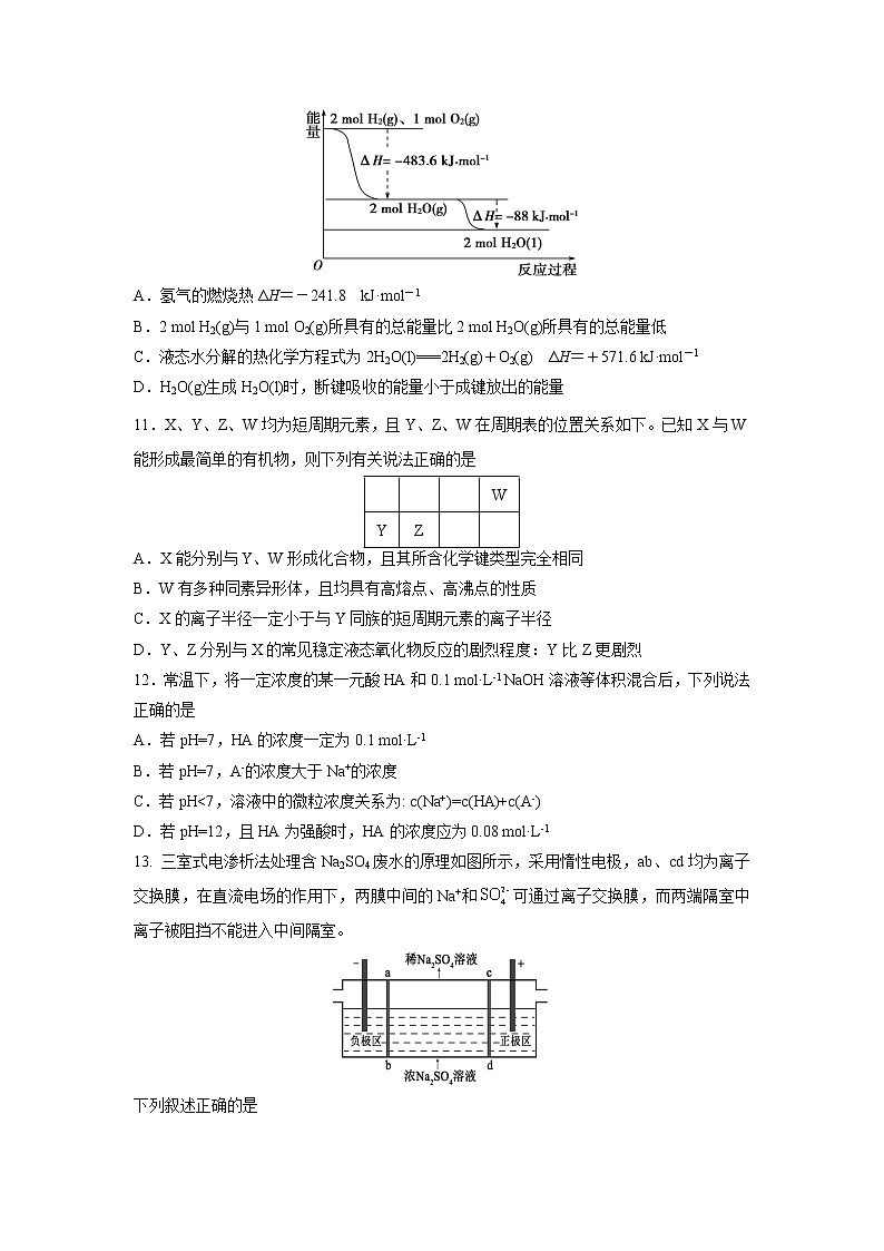 【化学】广东省湛江市第一中学2018-2019学年高二上学期第一次大考试题第3页