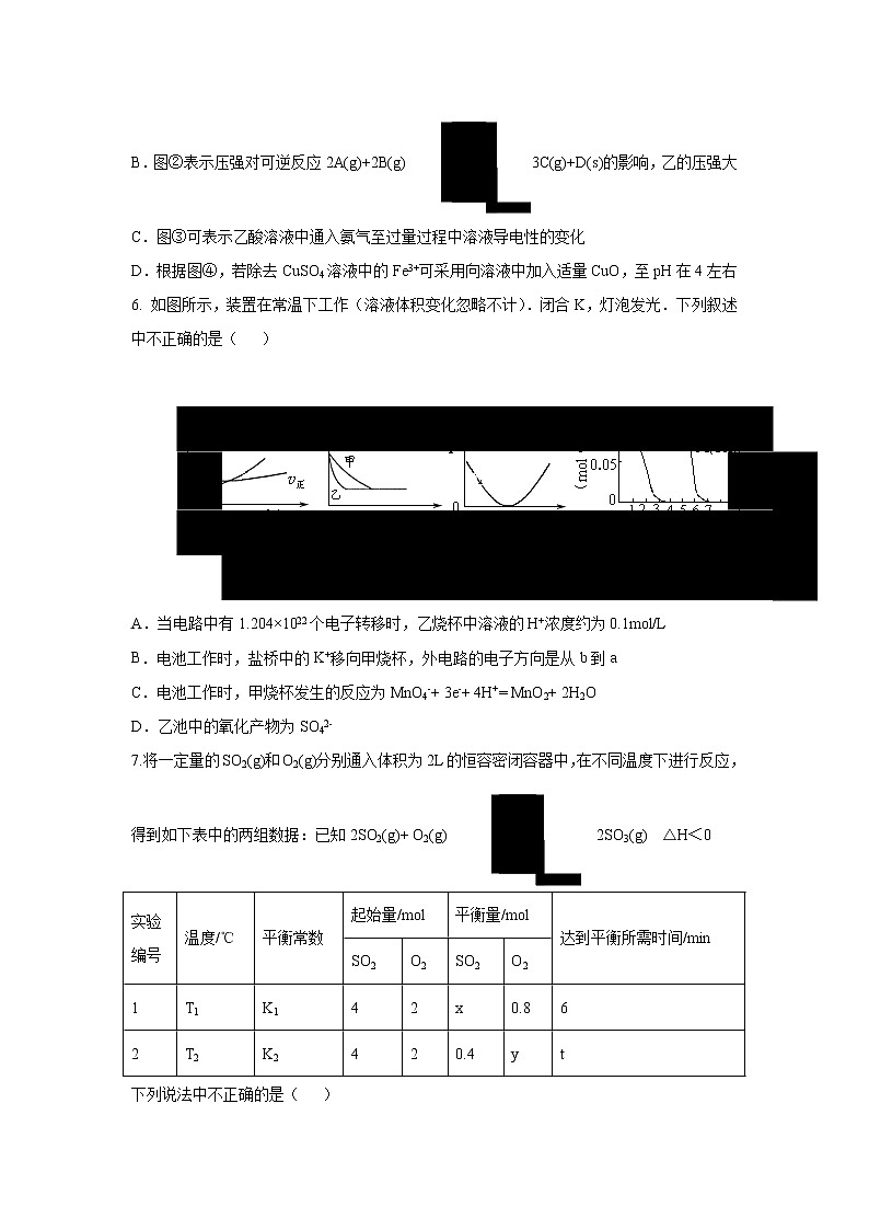 【化学】山西省汾阳中学2018-2019高二下学期期中考试03