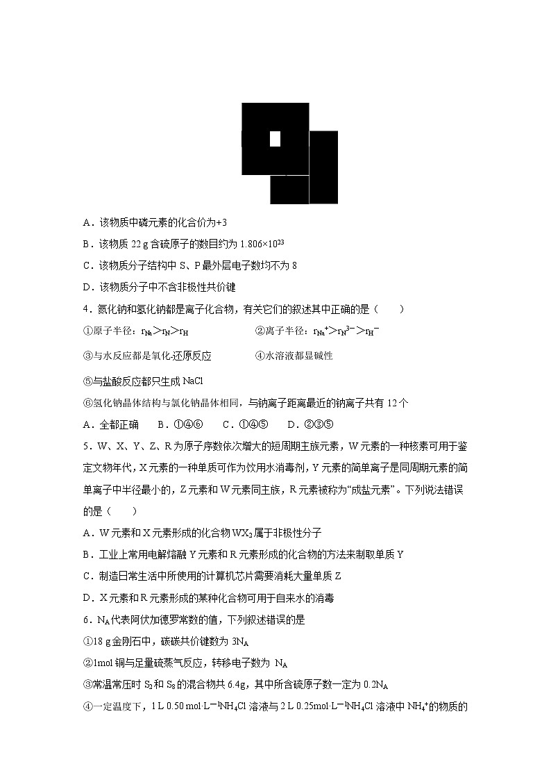 【化学】山西省沁县中学2018-2019学年高二下学期期中考试02