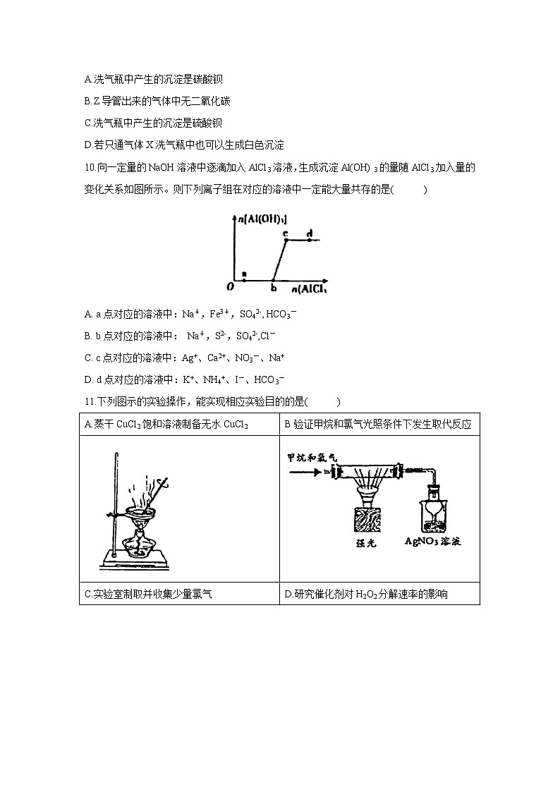 【化学】安徽省合肥市合肥一中、合肥六中2018-2019学年高二下学期期中联考试题03