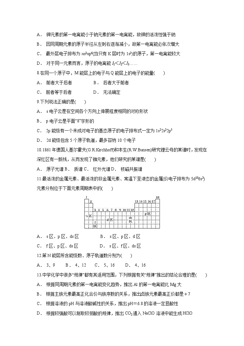 【化学】贵州省织金县第一中学2018-2019学年高二上学期期中考试（解析版） (1)02