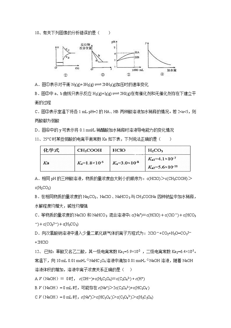 【化学】辽宁省大连市旅顺口区2018-2019学年高二上学期期末考试03