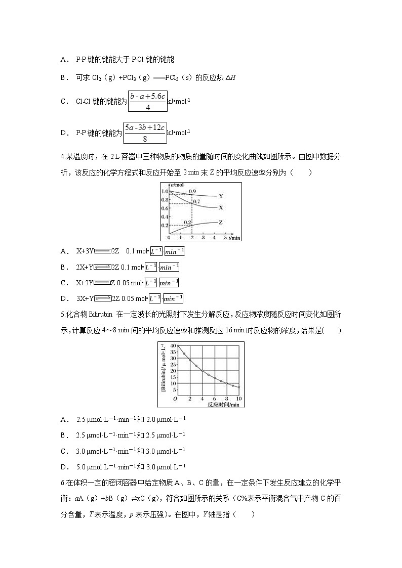 【化学】安徽省滁州市民办高中2018-2019学年高二上学期期末考试第2页