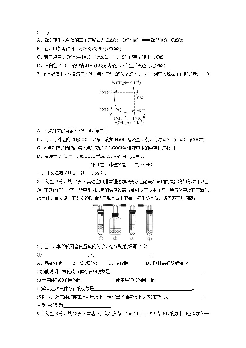 【化学】广东省深圳市耀华实验学校2018-2019学年高二下学期入学考试（实验部）第2页