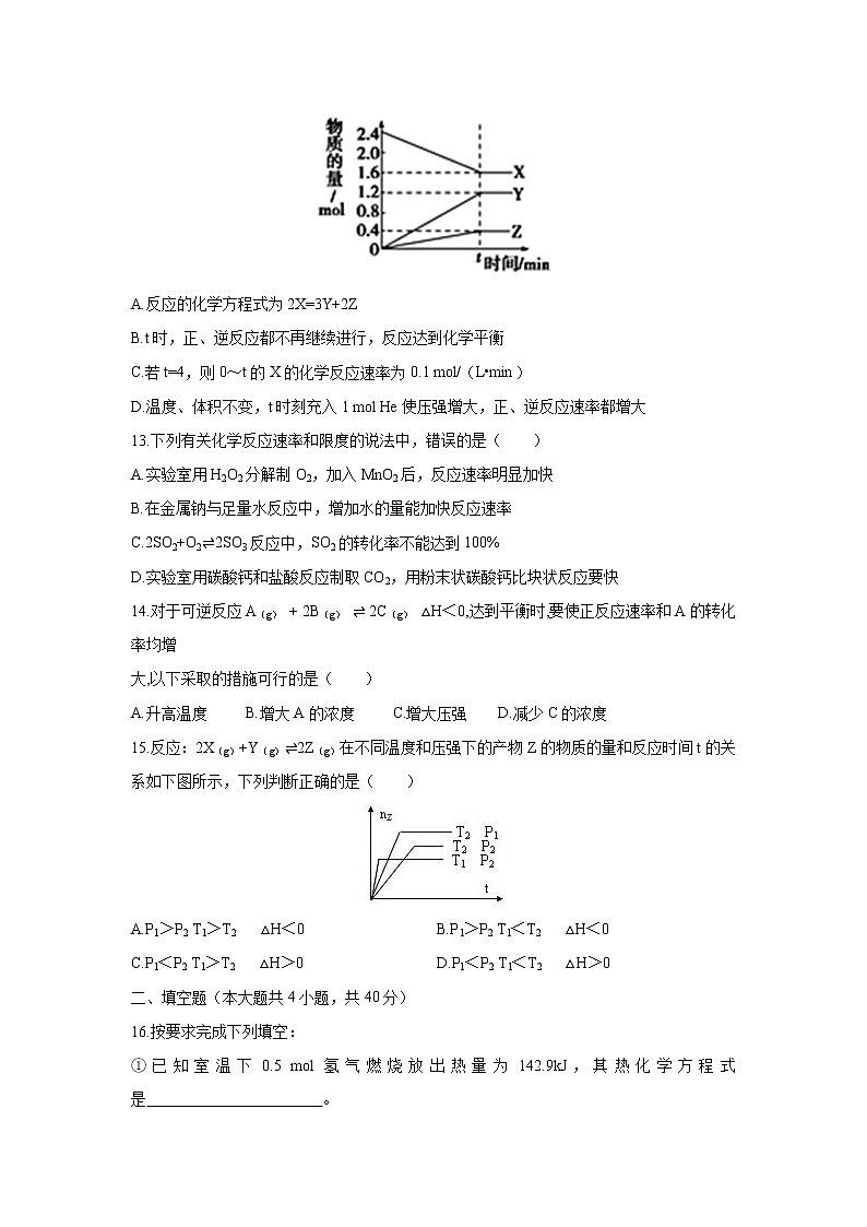 【化学】海南省三亚华侨学校2019-2020学年高二5月月考第3页