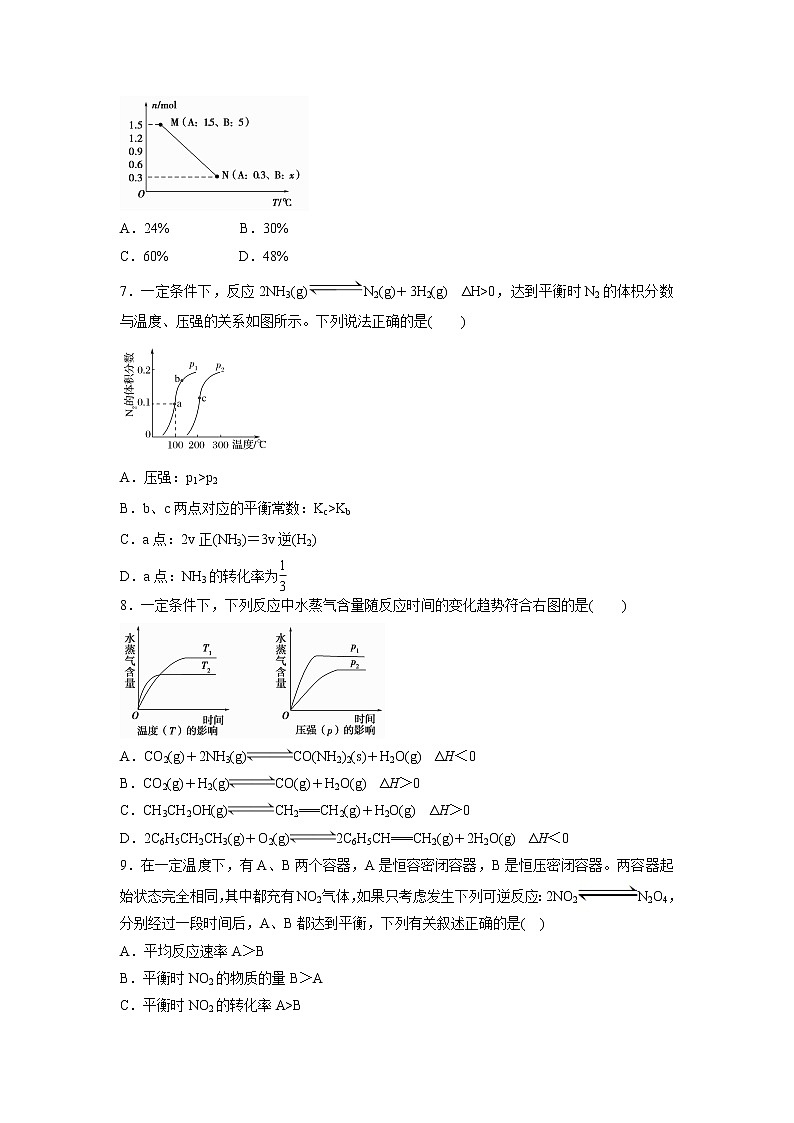 【化学】辽宁师大附中2019-2020学年高二上学期10月月考试题第2页