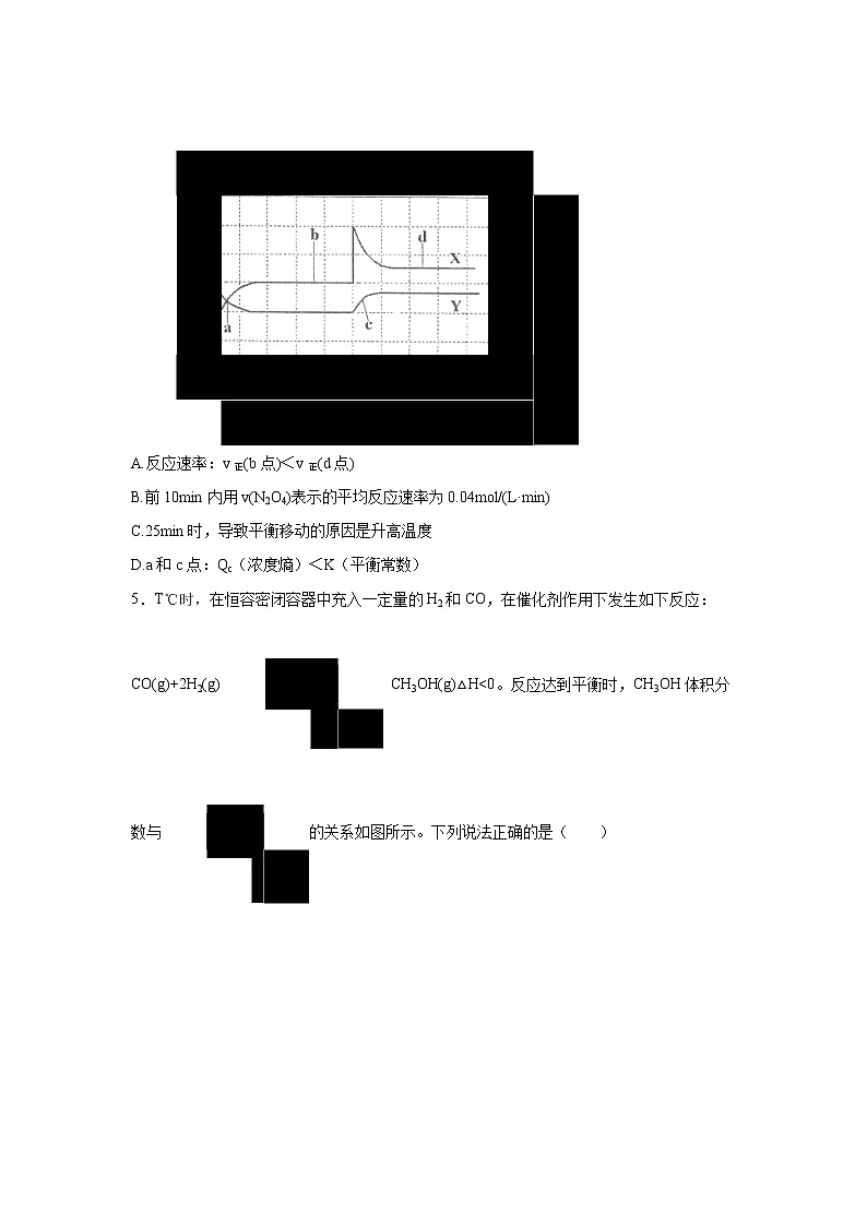 【化学】山西省晋中市和诚中学2019-2020学年高二上学期第六次周练（11.2）试题03