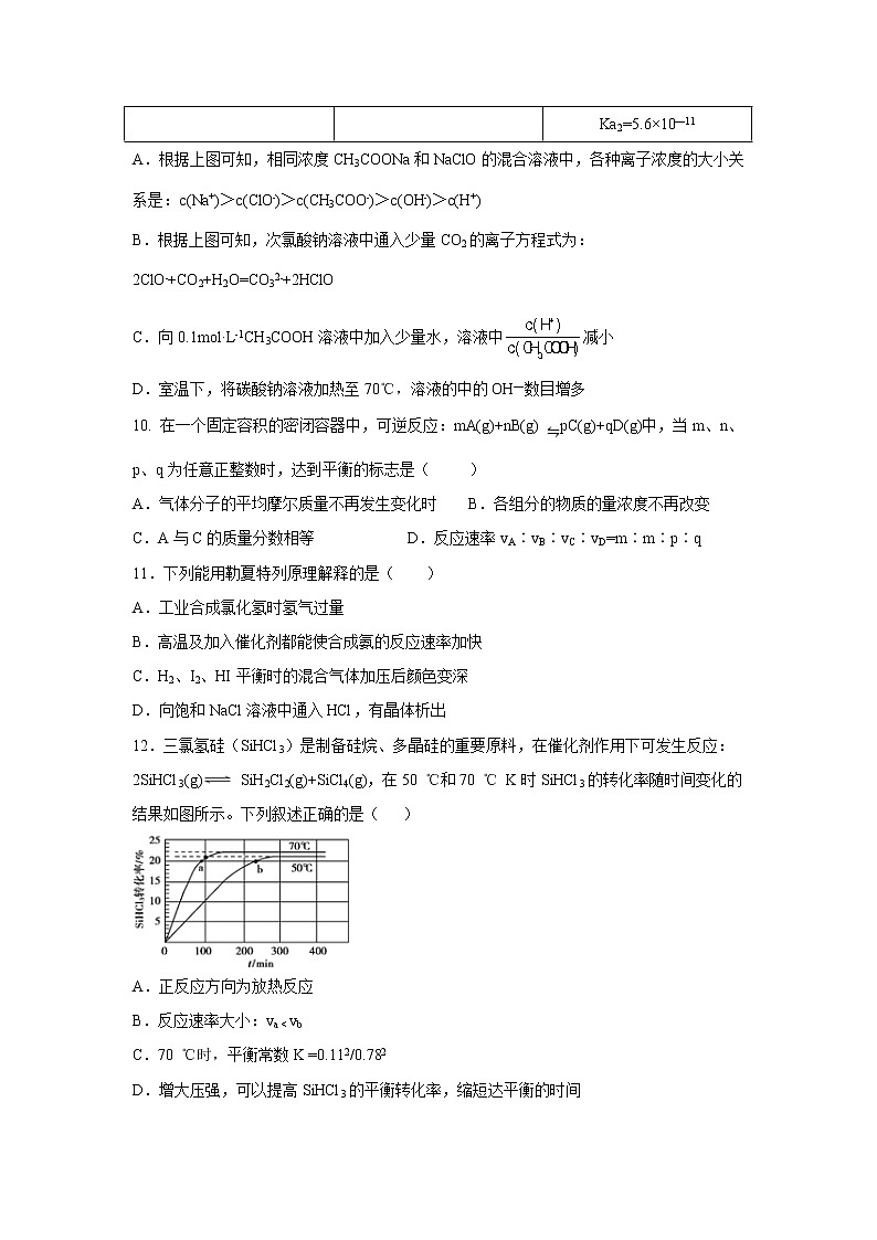 【化学】广东省汕头市金山中学2019-2020学年高二上学期期末考试试题第3页