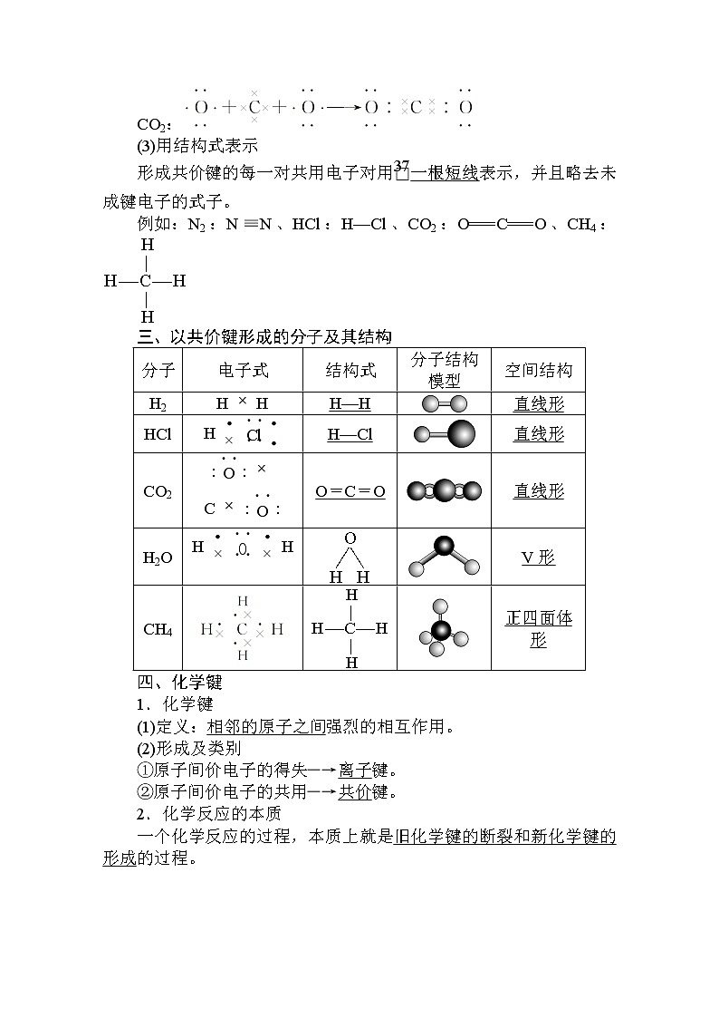 2019-2020学年新教材素养突破人教版化学必修第一册讲义：第四章物质结构元素周期律4.3第3页