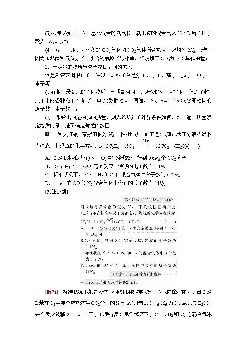 2020新教材化学同步新素养培优人教必修第一册讲义：第二章本章复习提纲02
