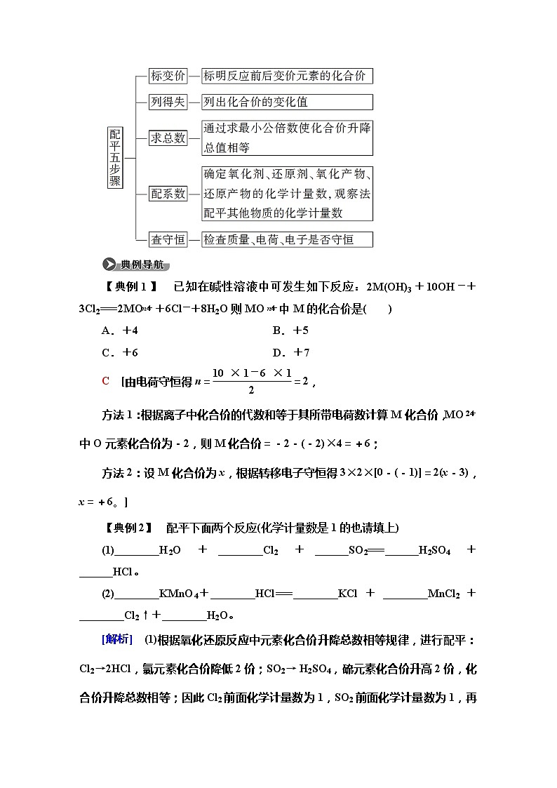 2019-2020版化学新教材人教必修第一册讲义：第1章系列微专题1：氧化还原反应的计算与配平02