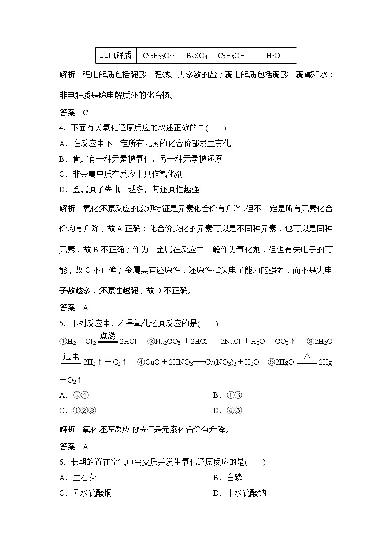 2019-2020版化学新教材导学鲁科必修第一册讲义：章末综合测评（二）02