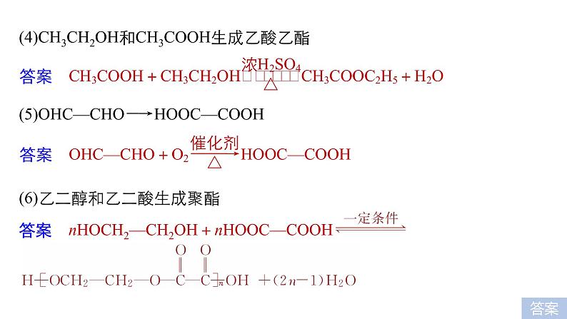 2021版高中化学一轮复习课件：第十一章 《物质结构与性质》选修 本章重要有机物之间的转化关系PPT20张07