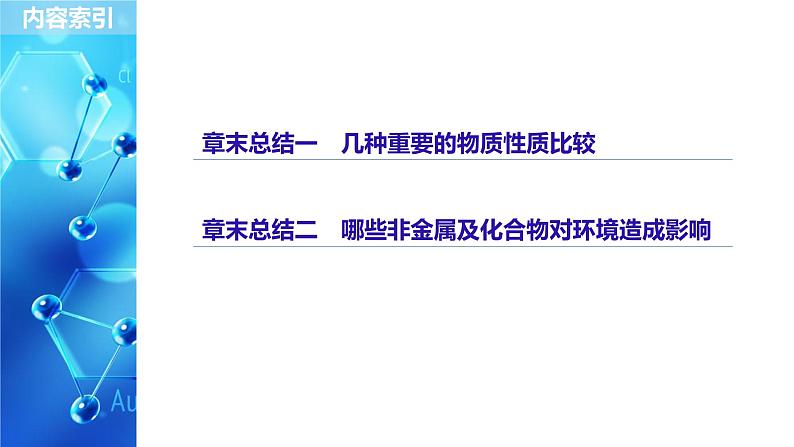 2021版高中化学一轮复习课件：第四章 非金属及其化合物 章末总结PPT57张02