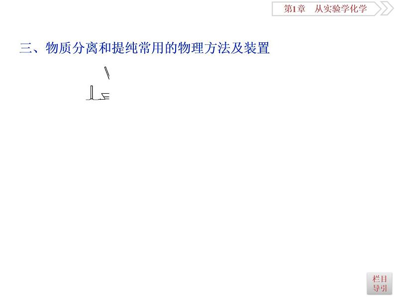 高中化学必修一鲁科版-第一章从实验学化学课件-物质的分离和提纯07