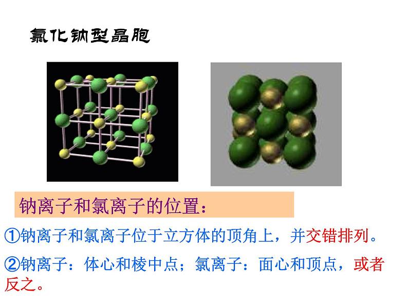 人教版高中化学选修三 3.4 离子晶体（课件2）07