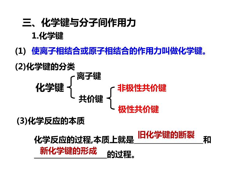 人教版高一化学必修二课件：1.3.3（第3课时）化学键课件（共30 张PPT）第2页