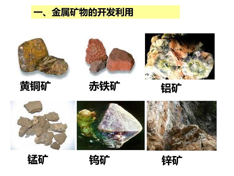 人教版高一化学必修二课件：4.1开发利用金属矿物和海水资源课件（共39 张PPT）02