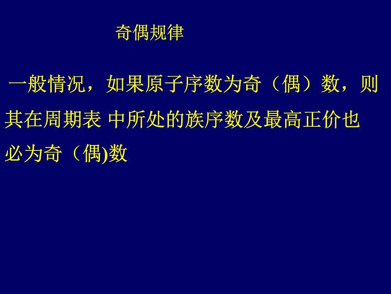 高中化学课件必修二《第一章 第一节 元素周期表》05