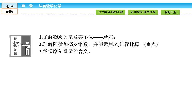 高中化学（人教版）必修1课件： 1.2.1第1课时　物质的量的单位——摩尔课件（共30张PPT）第2页