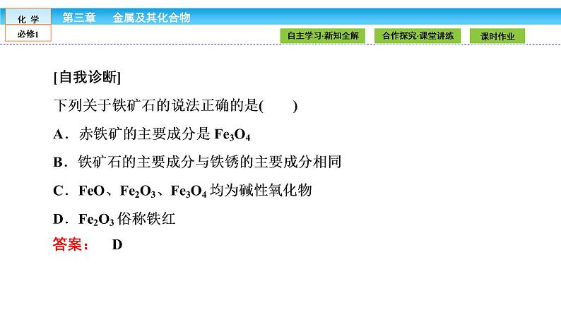 高中化学（人教版）必修1课件： 3.2.3第3课时　铁的重要化合物课件（共40张PPT）06